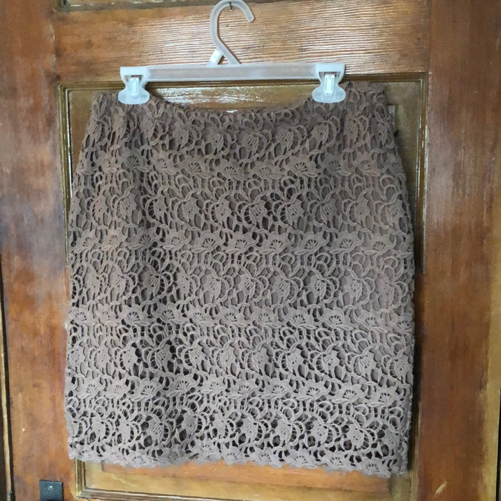Willi Smith knit lace skirt size large